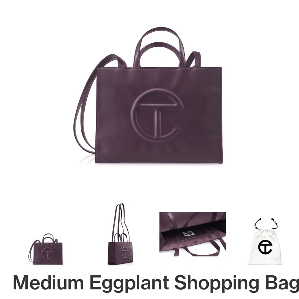 (Medium) Telfar Eggplant Bag